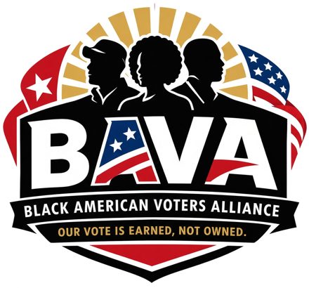 BAVA, Black American Voters Alliance logo